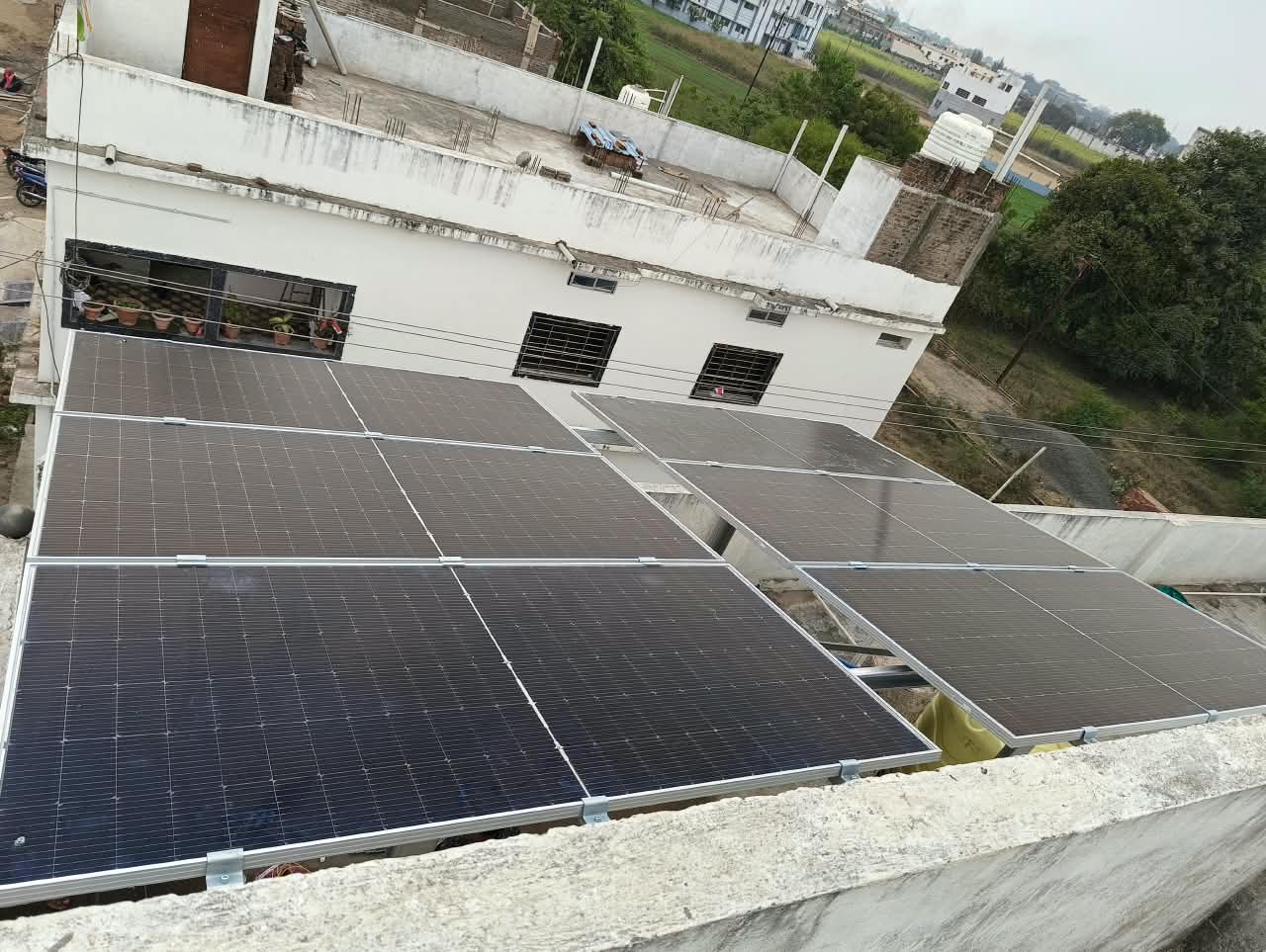 Residential solar installation