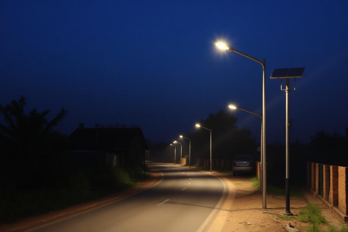 Village Solar Street Lights — M.P.