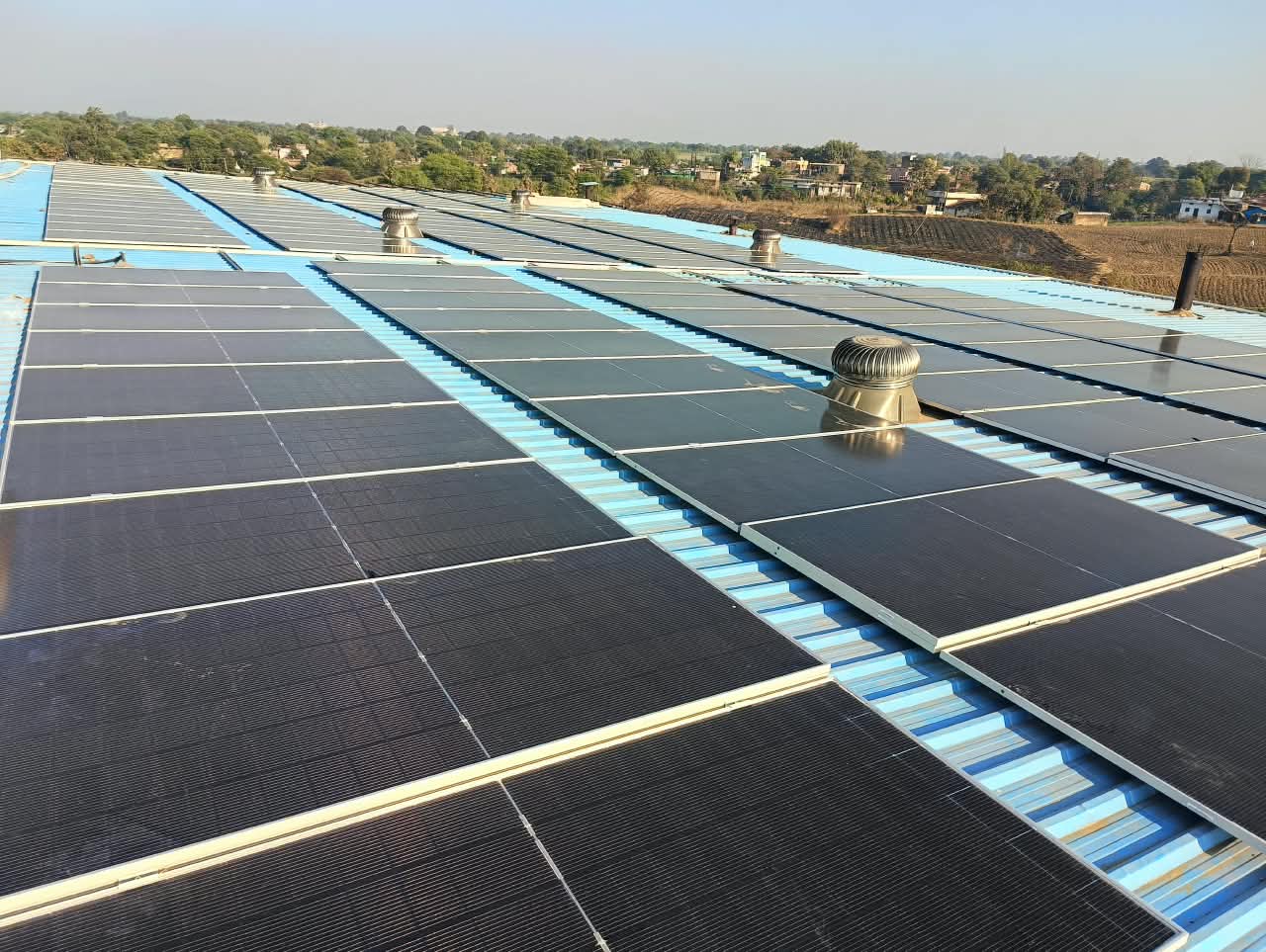 100 KW Factory Roof — Jabalpur