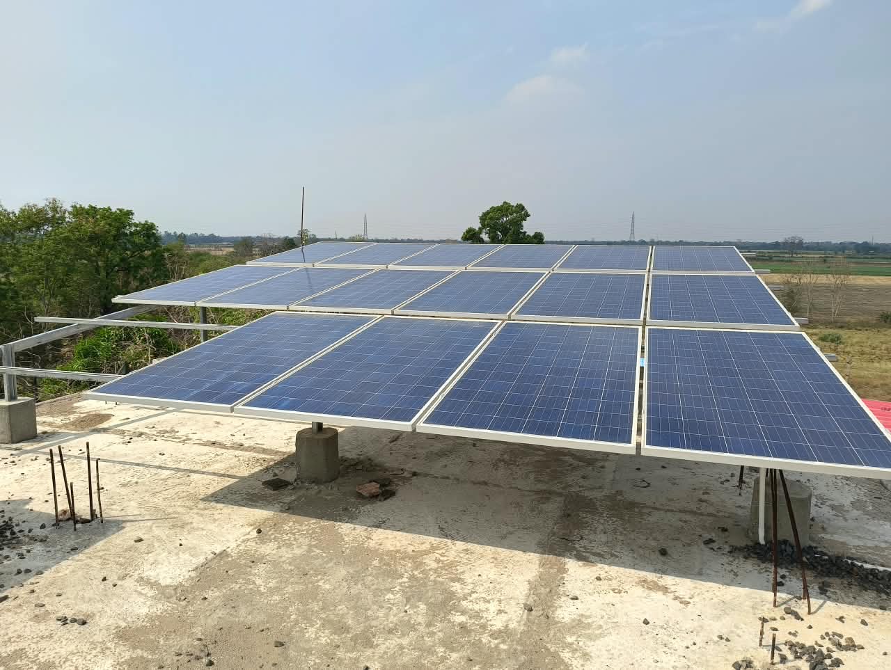 Rooftop Structure Installation