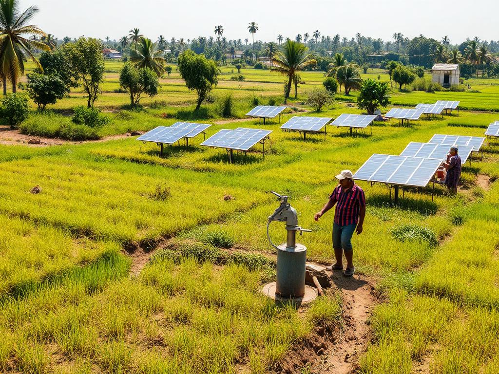 10HP Farm Pumping System in Narsinghpur, M.P.