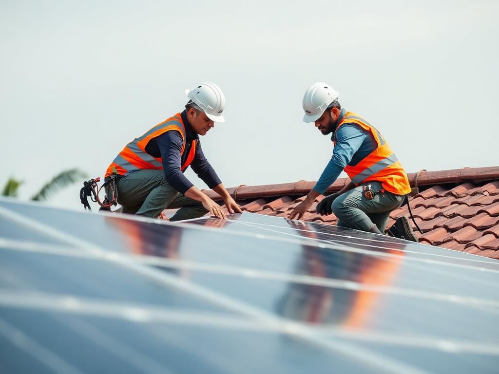 5KW On-Grid Rooftop in Gadarwara, M.P.