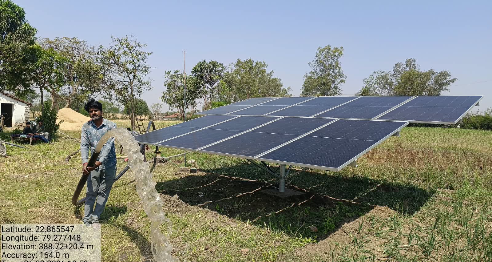5 HP Solar Pump — Badgua, Narsinghpur