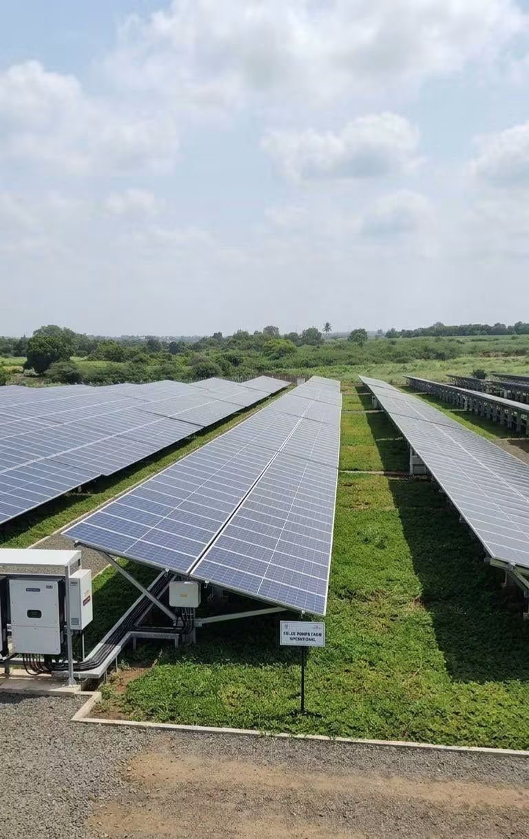 MW Ground Mount Solar Plant — Madhya Pradesh
